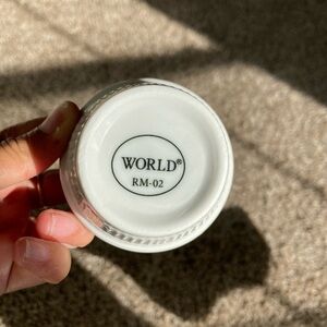 World RM 02 Small White Ceramic Ramekins Set of 2